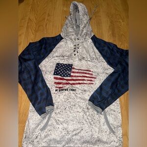 Patriotic Sweater Size XL
